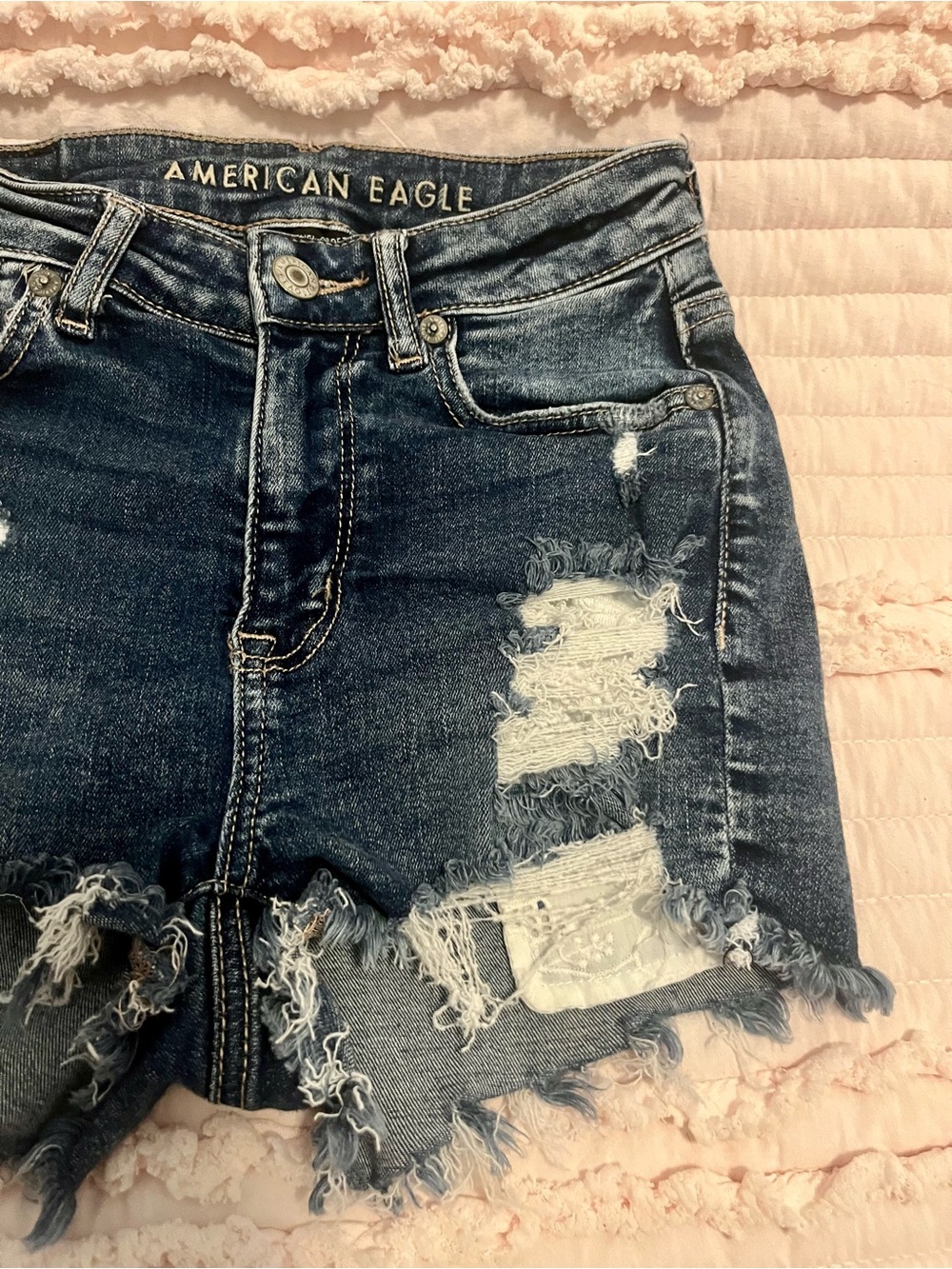 AE Ne(x)t Level High V-Rise
Denim Short - 00 - Picture 4 of 9